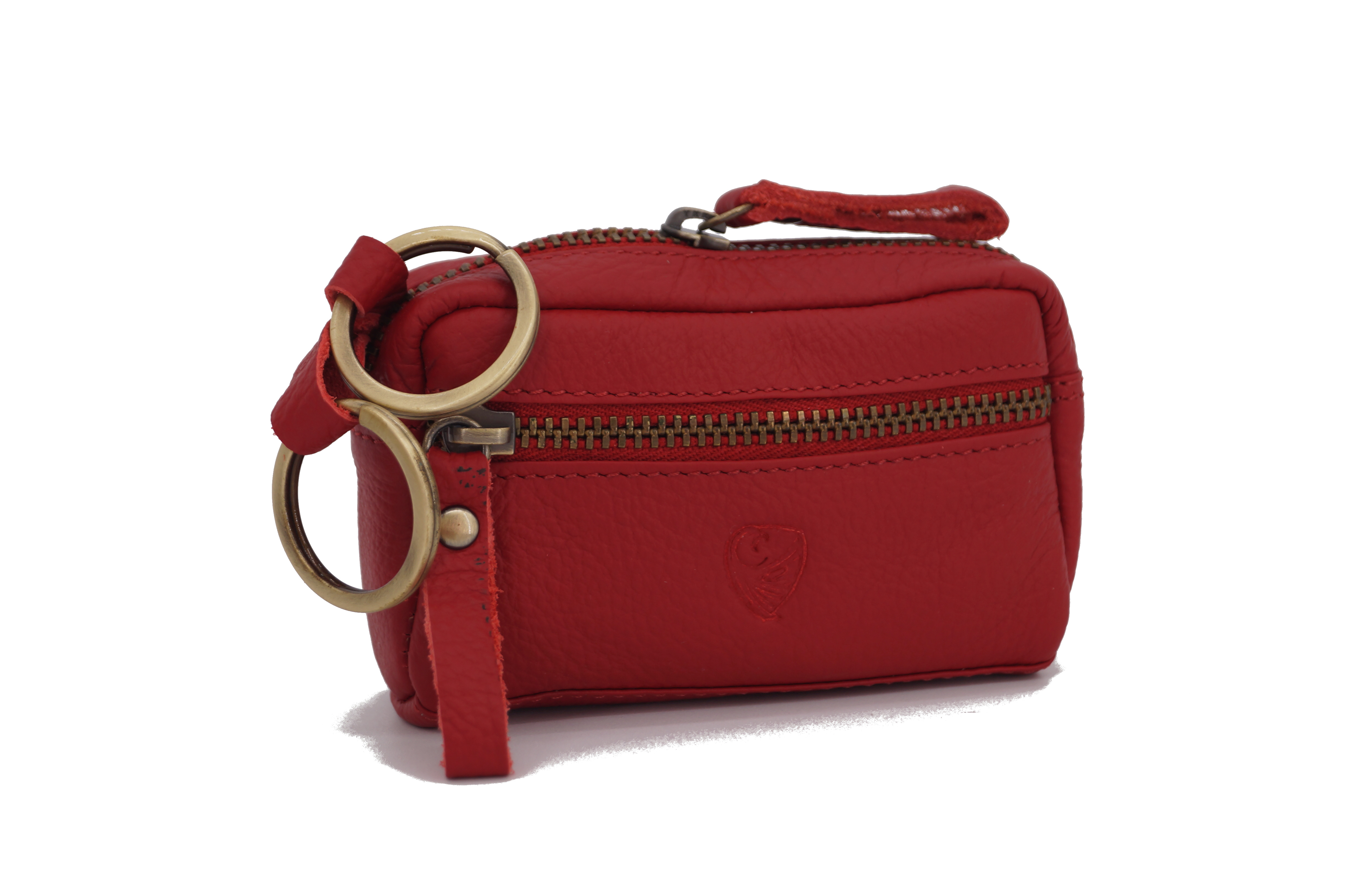 GERMANUS Schlüsseletui Schlüsselmäppchen Schlüsseletui 4051 (Rot)