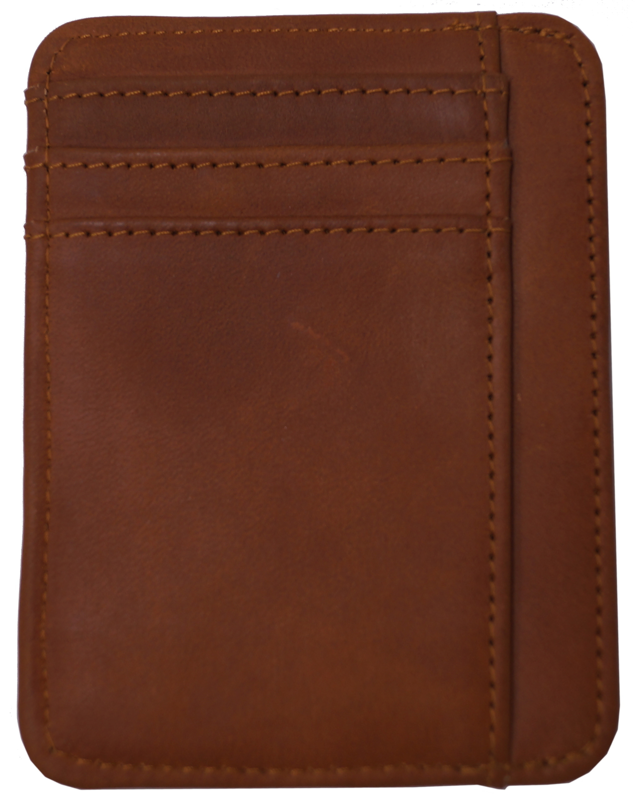 GERMANUS Kreditkartenetui - Made in EU - Leder Etui für Kreditkarten und Visitenkarten