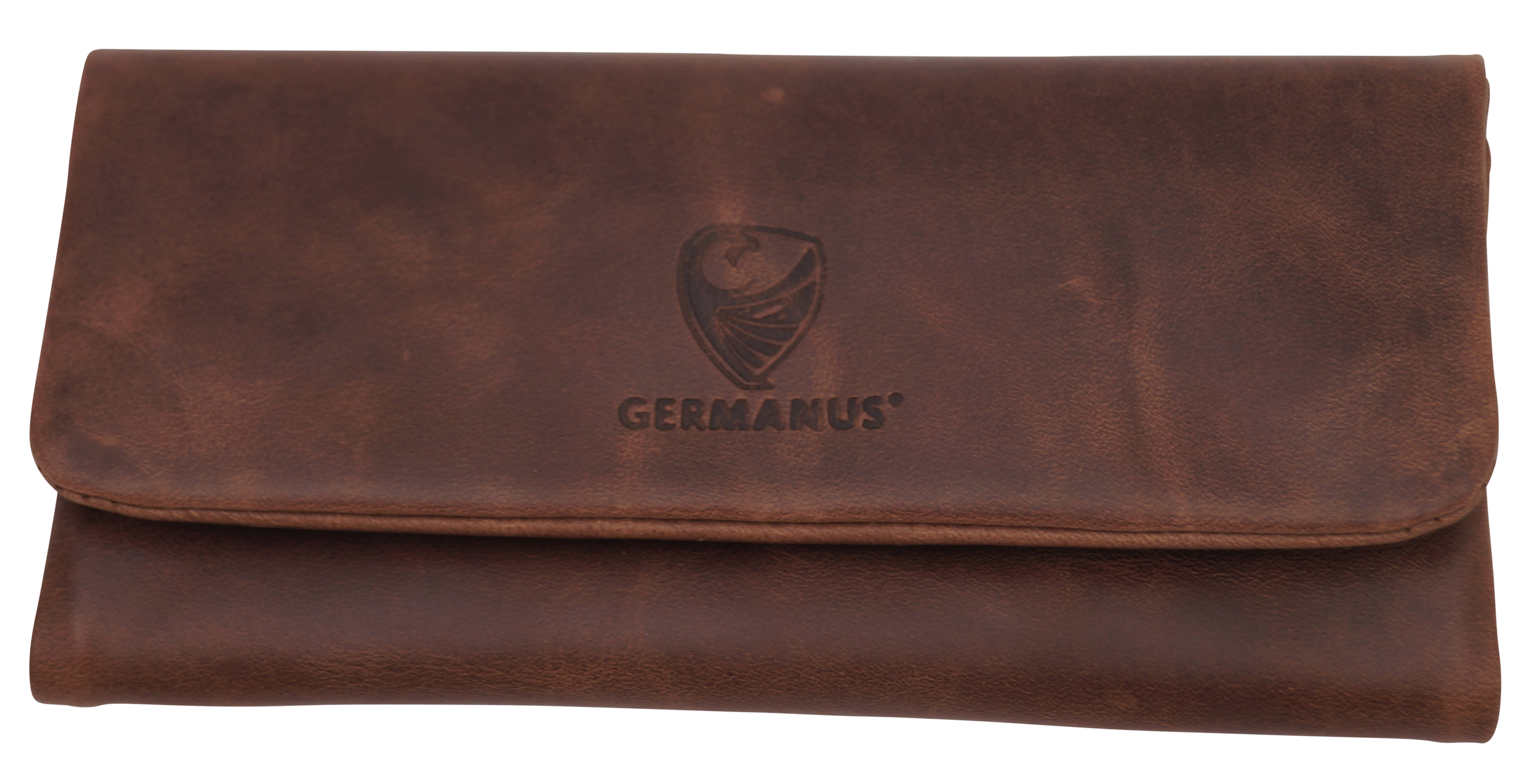 GERMANUS Tabaktasche CosaRara - Braun Glattleder